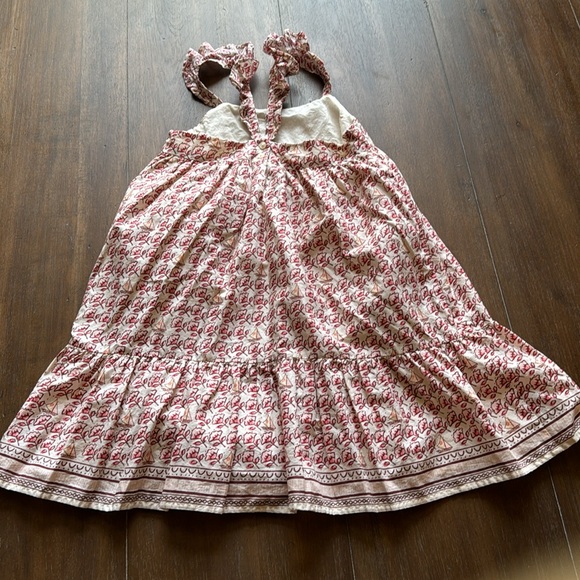 Size 8 Janie and Jack Disney Princess Moana lined cotton dress - Picture 7 of 8